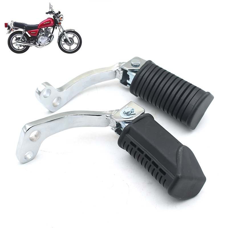 摩托车GN125 加厚型 前脚踏 HJ125-8K 小太子125前左右脚踏总成