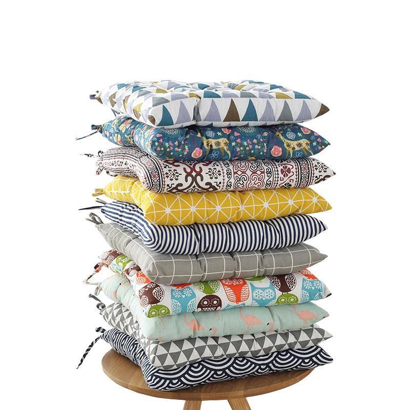 。坐垫加厚沙发海绵垫小块榻榻米汽车办公椅子四季通用椅垫新款