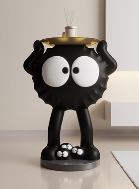 创意煤球落地装饰摆件客厅电视柜旁边沙发边家居乔迁礼物