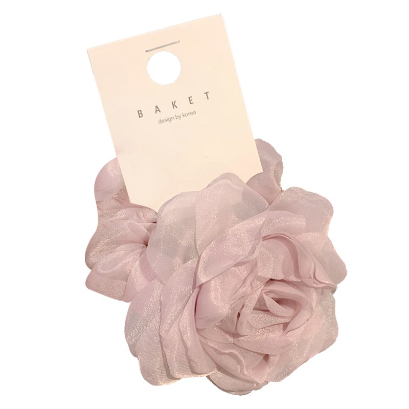 17mart发饰法式气质网纱大肠圈头绳温柔简约扎马尾发圈发绳