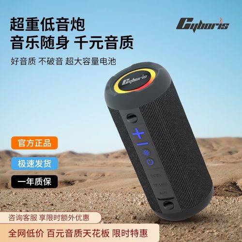 2025高音质蓝牙音响低音炮新款30w重低音无线 线户外可携式小型音