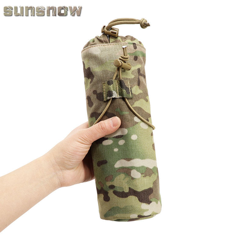 【太阳雪制】军迷 MOLLE 水壶包   水杯套   伞套伞包 扩展杂物包