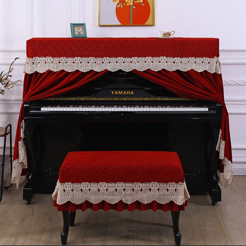 欧式高级感防晒钢琴防尘罩全罩现代简约钢琴套全包遮盖布轻奢高档