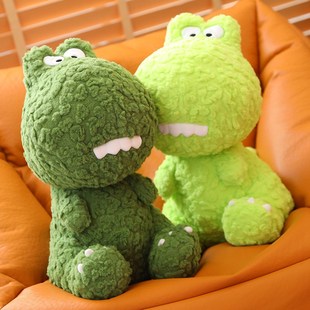 小龅牙恐龙呆萌毛绒玩具玩偶公仔男女生搞笑睡觉抱枕娃娃生日礼物