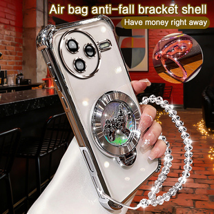 小米pocof7pro手机壳国外版高级感全包电镀新年马上有钱男女通用防指纹防汗耐磨保护套【POCOF7PRO国外版】