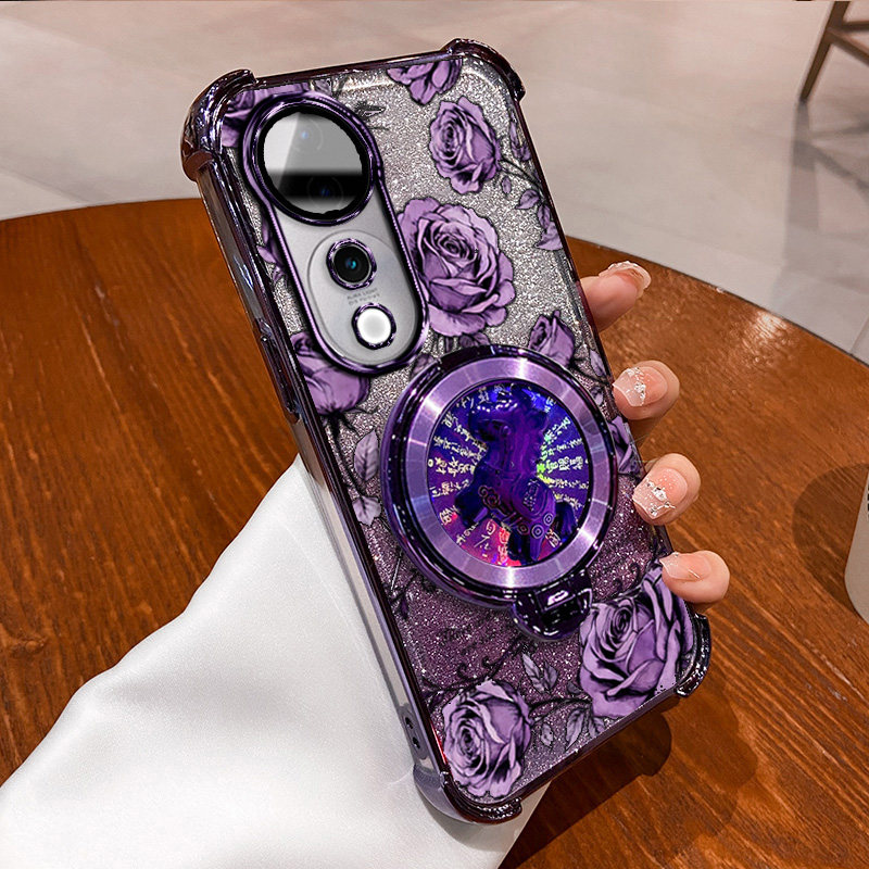 VIVOS19PRO-5G国内版手机壳vivos19pro-5g玫瑰印花马上有钱支架新年款国风国潮全包防摔闪粉渐变ins风软壳,3C数码配件,手机保护套/壳,淘宝优惠券,粉丝福利购,淘宝优惠卷