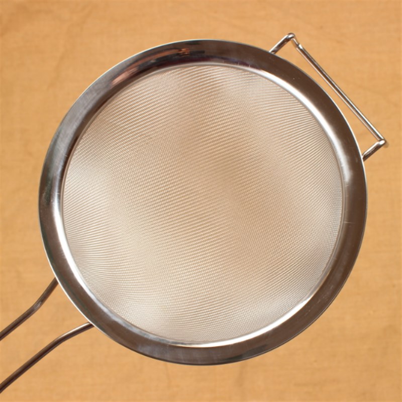 出口特密不锈钢网筛o油格漏勺隔渣网面粉筛大号密漏油过滤网宽耳