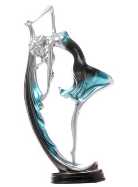 欧式家居装饰品客厅酒柜电视柜玄关博古架人物工艺品摆件创意摆设