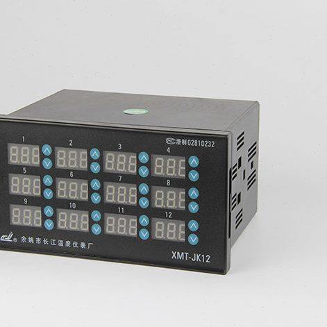 12路温度控制器余姚长江温控仪表XMT-JK1201/2 多路独立控制KEJPT