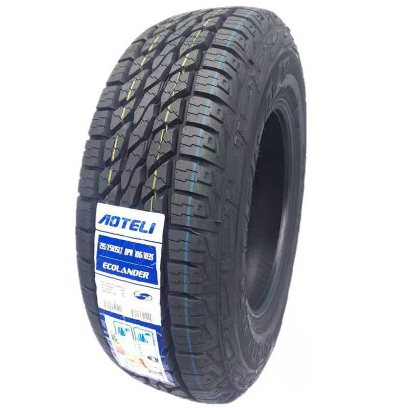 乐路驰AT加厚越野胎LT215/75R15 8PR 双环大神锐骐皮卡2157515LT