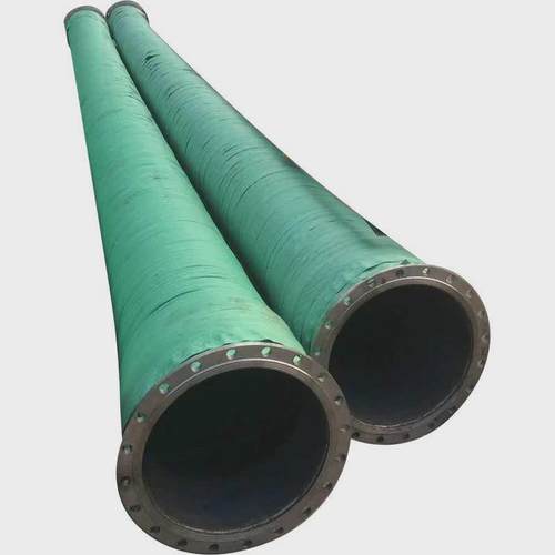 法兰大口径钢丝骨架胶管橡胶管抽水吸水用W夹布输水水泵