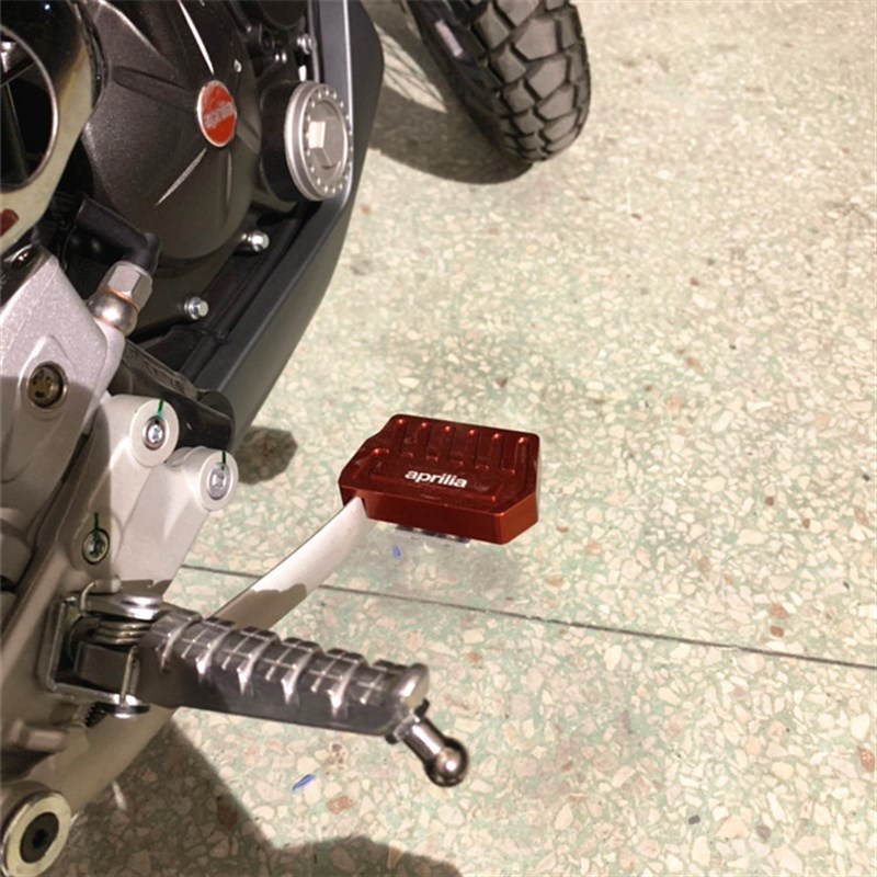 阿普利亚GPR150/125 改装后刹车加大踏板 CR150T 后制动防滑垫脚