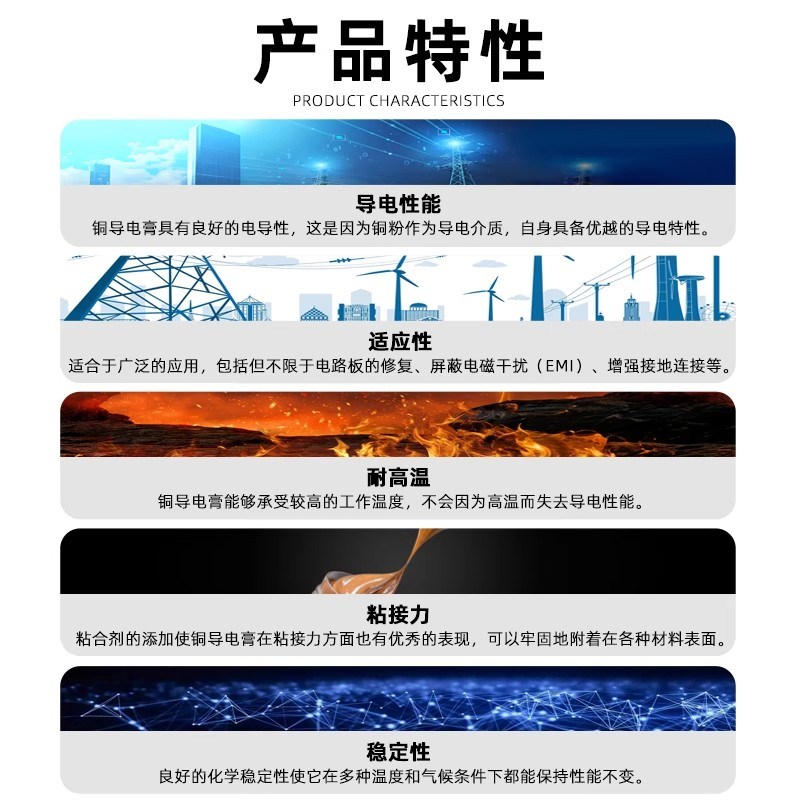 铜铝线专用导电膏电力复合剂汽车线束插头电瓶开关导电油耐高温