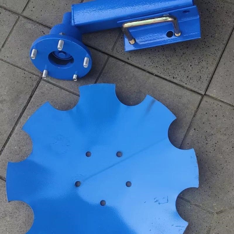 旋耕机手动调节起垄器p翻转犁旋转圆盘打梗器扶背犁改装开沟扶梗