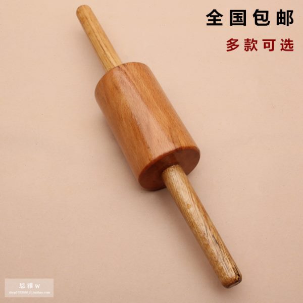 新疆特色手工艺品制做馕工具擀面杖制馕工具纯实木手工囊打馕饼子
