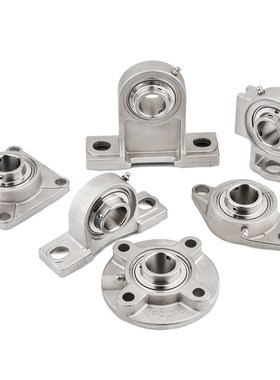 不锈钢轴承座立式SP204o SP205 SP206 SP207 SP208外球面带座轴承