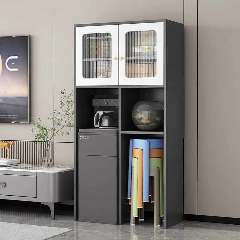 茶吧机上方d置物架客厅餐边柜饮水机柜多层储物收纳柜扫地机器人
