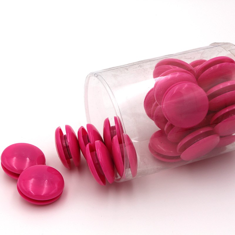 彩色桶装磁扣4CM40MM 圆形磁粒3cm超强磁钉2cmR磁性白板磁珠50粒