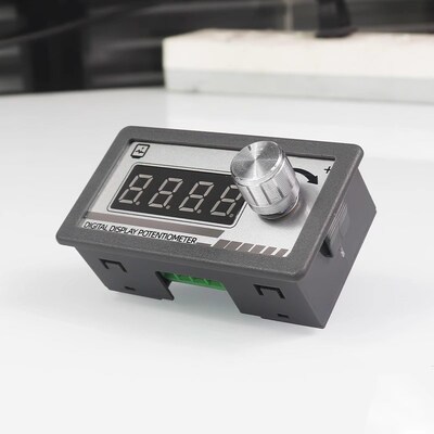 数字显示电位器10K/1r00K单路电位器数显可调电阻调速器PLC变频器