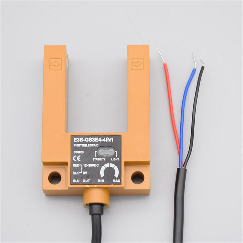 电梯平层开关 替代汇n通 平层感应器 E3S-GS3E4 槽型光电开关