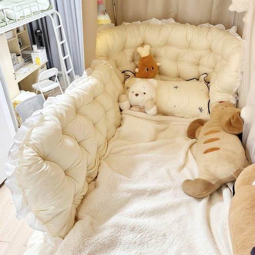 宿舍好物床头靠垫靠枕床上大靠背大学生宿舍单人床枕头睡觉大抱枕