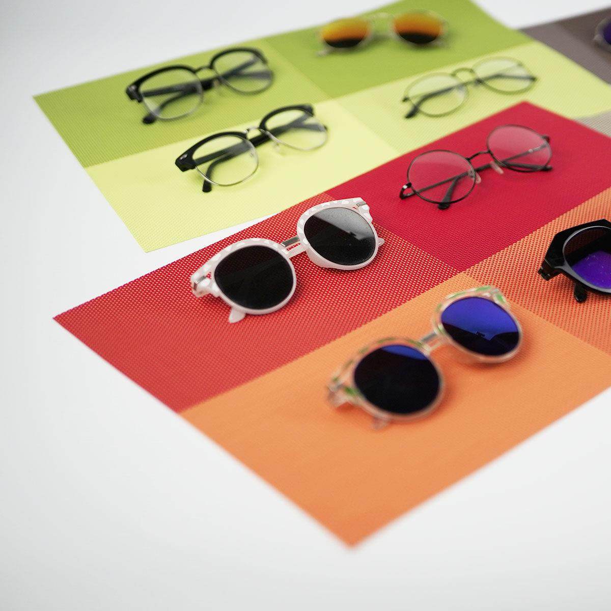 眼镜柜台装饰垫展示道具展示垫布铺垫柜陈列展示架