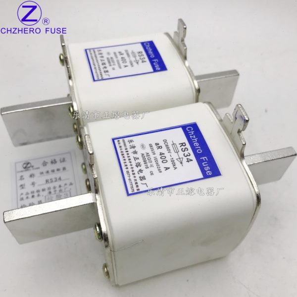 正熔RS34-DC800V/355A 400A 450A 500A 560A 630A直流快速熔断器