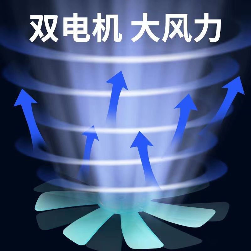 顺丰快递电动瓶三轮车48v60v72电I风扇车载强暴夜市摆摊位风扇