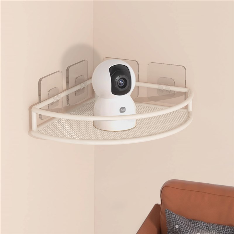 摄像头置物架墙上免打孔家用壁挂式收纳室内外投影仪底座监控支架