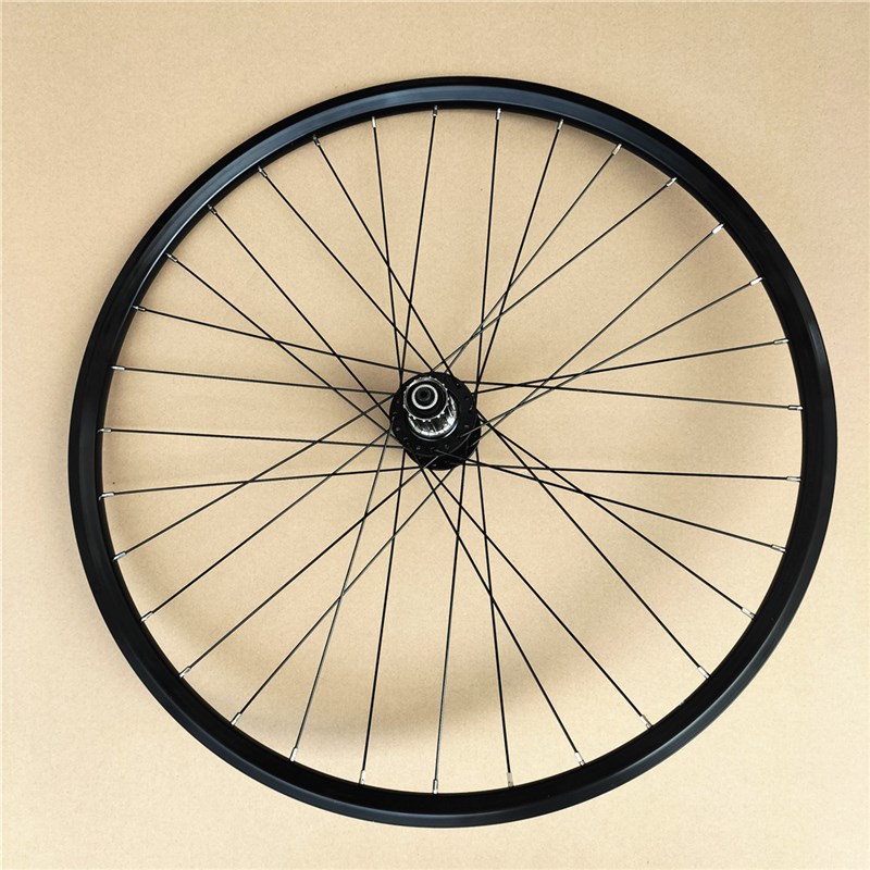 吧商美利达山地车26寸27.5寸轮组久裕花鼓滚珠培林六钉中锁碟刹