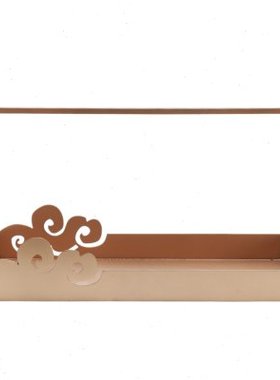 现代新中式创意祥云托盘摆件茶几托盘装饰品样板房间酒柜桌面摆设