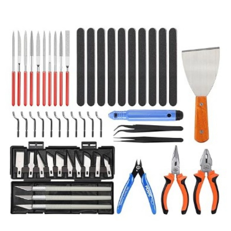 3D打印机模型修理工具套装 模型清理修整打磨修边拆支撑DIY套件