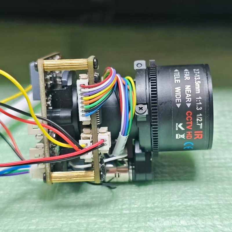 500万自动变焦摄像头模组超高清一体机室内网络POE五倍监控器机芯