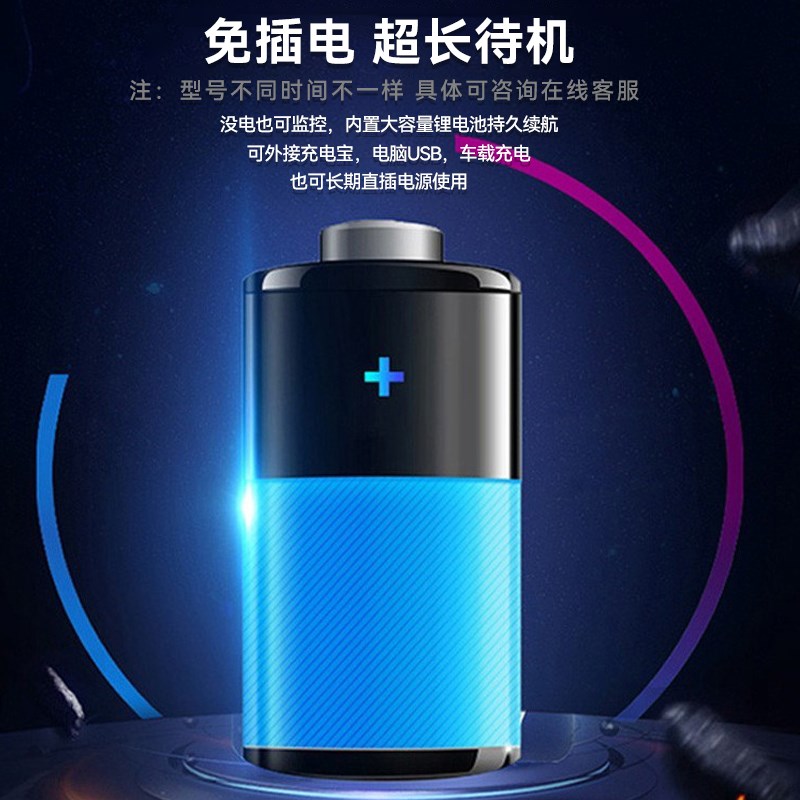 家用摄像头无线wifi可以连手机远程室内免插电高清多场景适用监控