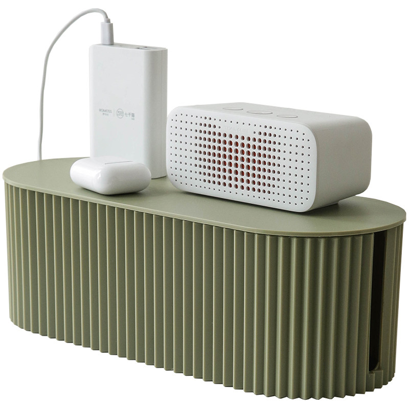 插线板收纳盒电线整理线盒插座插排电源理线接线集线神器装饰遮挡