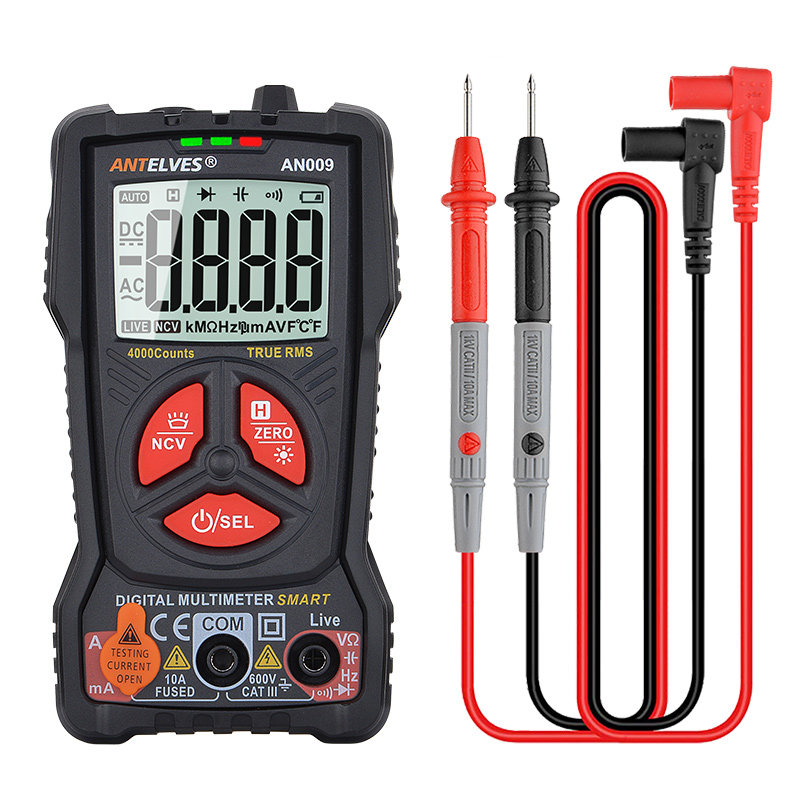 新款全自动万用表智能防烧小型便携式高精度电工专用万能表测电容