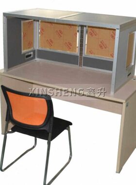 台式翻译间桌面用传音房同声隔音间尺寸W1260*D660*H650mm现货