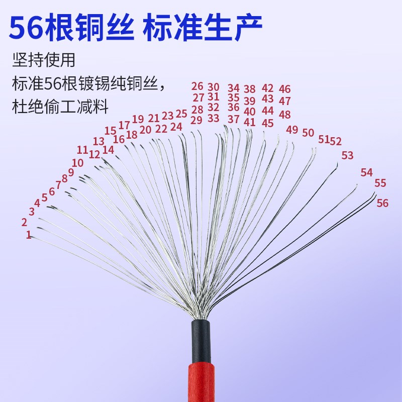 光伏线缆4平方直流太阳能专用电线电缆PV1F2.5/6铜芯镀锡多股软线