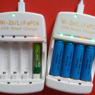 AA 5号aaa 7号镍锌电池Ni-Zn智能四槽电池充电器  厂家直供