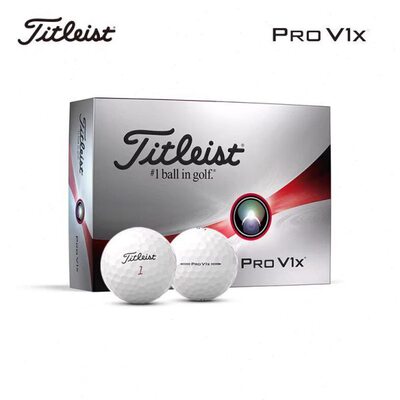 Titleist泰特利斯高尔夫球 Pro V1x 性能全面胜出众多选手信23款