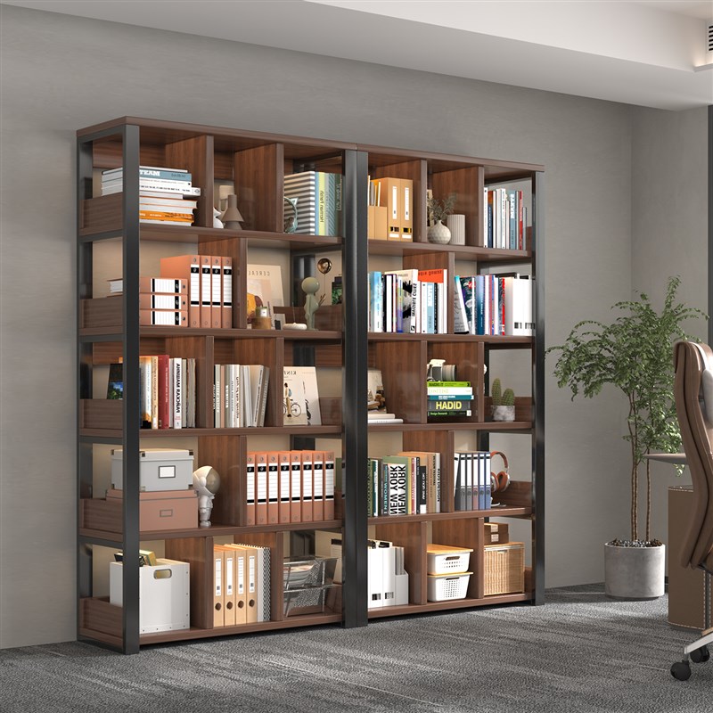 落地置物架e多层收纳架办公室展示架屏风隔断陈列架文件架钢制货