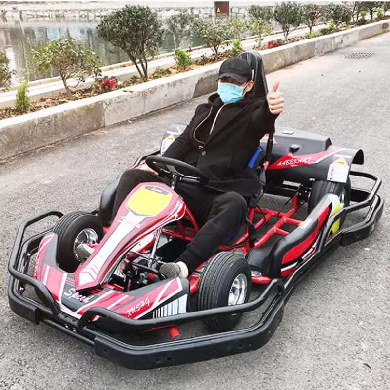 娱乐单双人卡丁车场地电动汽油四轮越野沙滩车竞技儿童成人