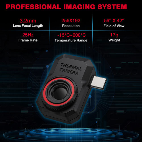 HABOTEST工厂店HT820手机热像仪便携式红外线热成像手机热成像仪