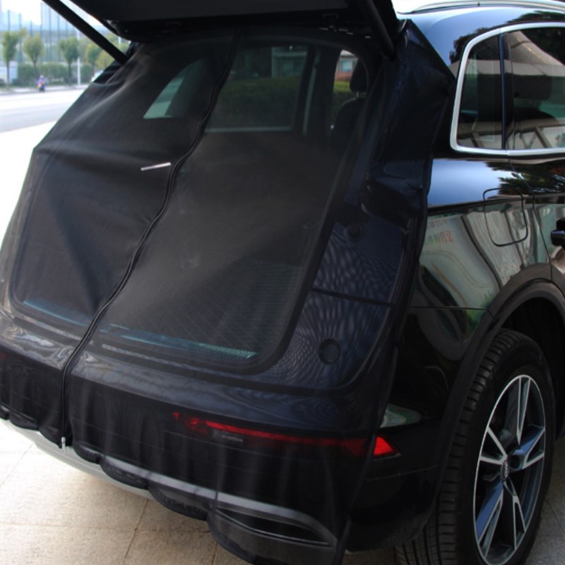 汽车防蚊虫纱窗宝骏510 530310W RS35专用尾门S蚊帐后备箱磁性网