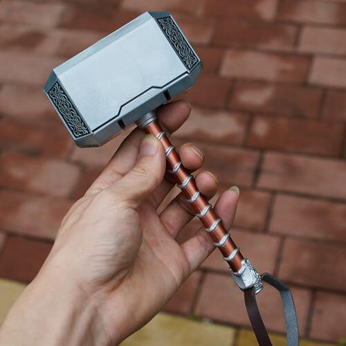 2代雷神之锤子模型合金属手办铁Thor兵器桌面摆件男孩玩具复联234