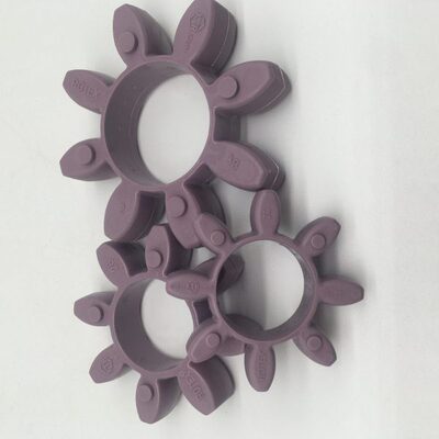 ROTEX GR55外径120震缓冲垫子八角弹性体8瓣梅花圈内径60胶块