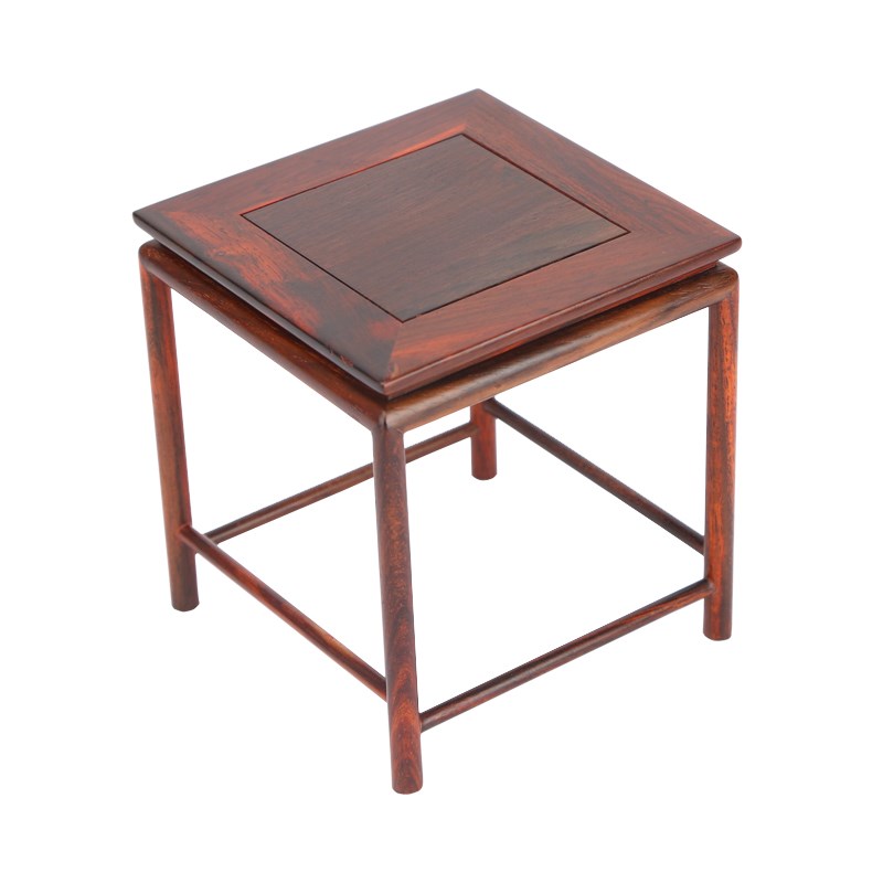 红木明式花瓶盆景底座紫砂茶壶茶具摆件架子奇石玉器实木质小花几