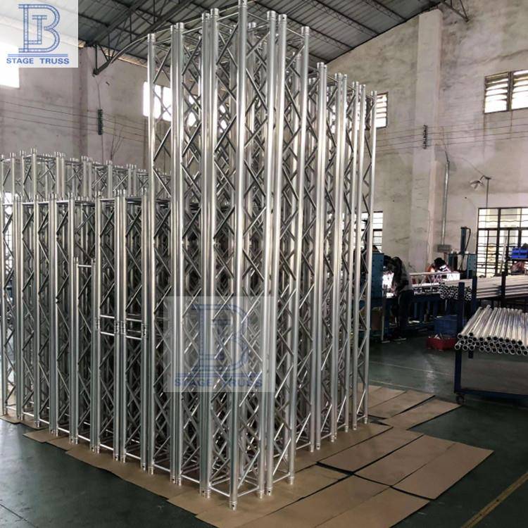 厂家直销铝合金桁架配件反头桁架立柱连接件铝架连接轴90度旋转