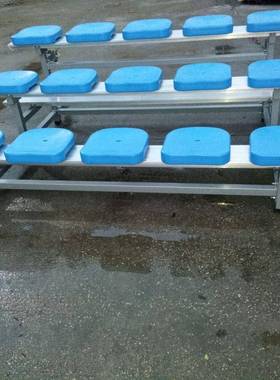 移动带轮简易看台bleachers拆装移动式裁判台田径场观众看台