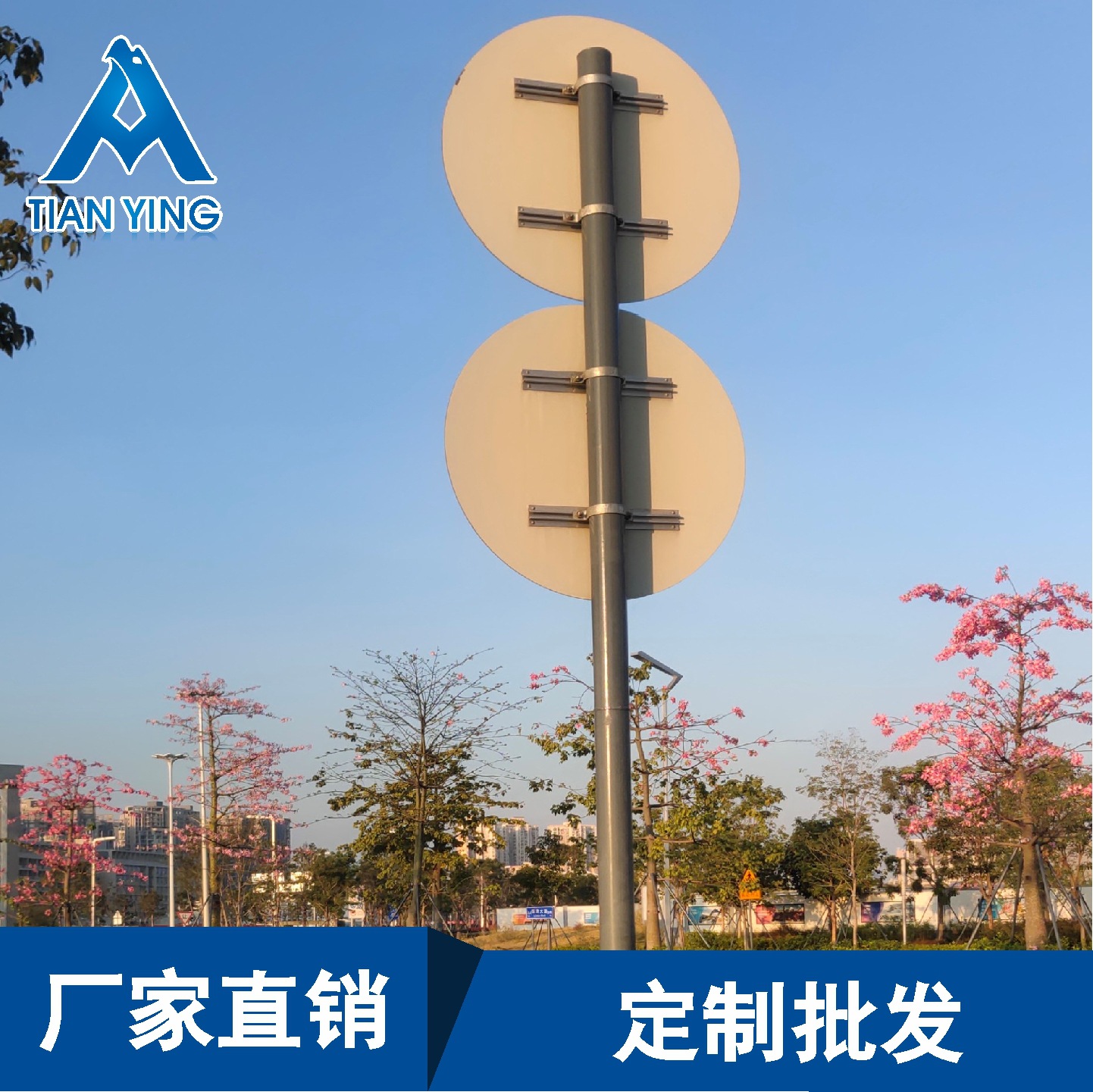 交通标志杆小立杆双立柱单悬臂双悬臂交通标志标识门架 标志立杆